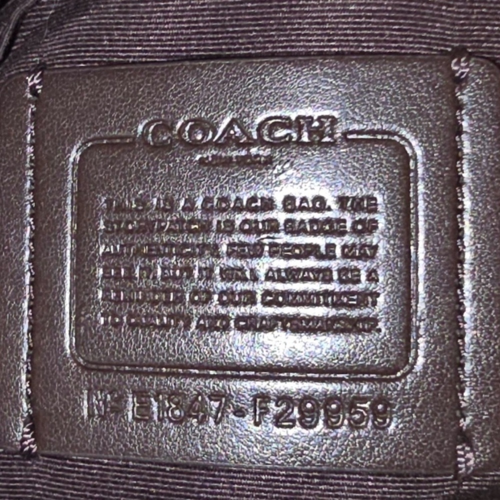 LIKE NEW!! Coach 2018 Hobo Shoulder Bag - Picture 9 of 10